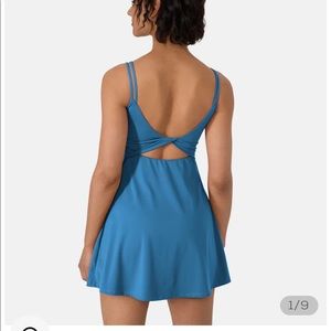HALARA Backless Twist Dress